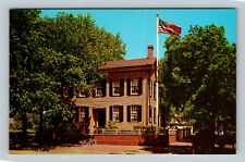 Springfield IL, Abraham Lincoln's Home, Illinois Vintage Postcard picture
