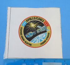 ASTP Beta Cloth Mission Patch, Image Measures 3 1/2