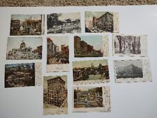 Vintage Chicago Postcards Early 1900s Lot Of 12 picture