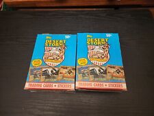 2x 1991 Topps Desert Storm 1st Series Box 36 Sealed Wax Packs Trading Cards picture