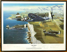 WWII Aviation Airplane Print 