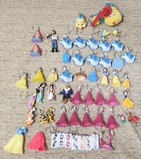 57 Lot Of Disney characters and princess keychains picture