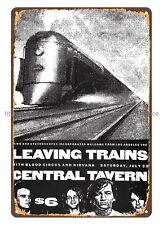 1988 -Leaving Trains-Blood Circus Central Tavern Concert Poster metal picture