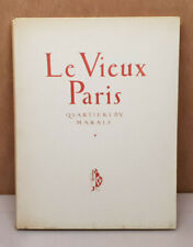 Old Paris Quatiers of / The Marsh 30 Designs With La Feather £29.94 Strolls 1946 picture