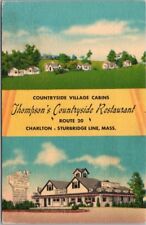 1950s CHARLTON, Massachusetts Postcard 
