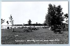 Bear Lake Minnesota MN Postcard RPPC Photo View Of Swimming Beach c1950s Vintage picture