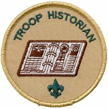 BSA Boy Scout troop historian Position Patch picture