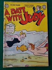 A Date With Judy No. 19 Oct-Nov 1950 Great Underwater Cover picture