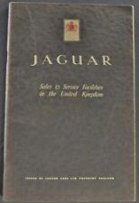 1965 Jaguar UK Sales Service Facilities Booklet XK-E 3.8S Mark X 4.2 Original 65 picture