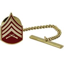 Official USMC Marine Corps Tie Tack Tie Tac SGT Sergeant picture