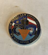State Police NJ New Jersey Law Enforcement Pin 9-11-01 picture