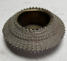 Traditional Ankle Bracelet Art Dish Decoration India Antique Ethnic Brass picture