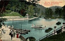 Boats, Lake at Rock Springs Park, Chester, Virginia VA Postcard picture