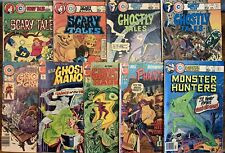 Charlton Horror Lot (9 Books) Ghostly Scary Tales Phantom Ghost Manor Ditko picture