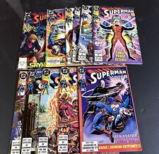 Superman comic book  lot 34,37,39-45,47,49 Avg 4.0-5.5 Low Grade J-2 picture