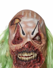  DELUXE TWISTED CRISPY CLOWN ZOMBIE MASK NEW WITH TAG  picture