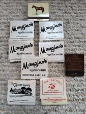 Lot of 9 Matchbook Matches Saratoga Springs NY picture