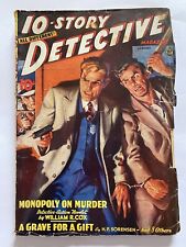 10 Story Detective Magazine Pulp January 1939 Volume II #1 picture