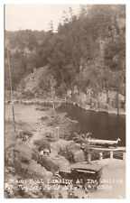 Vintage RPPC Taylors Falls Minnesota Postcard Steam Boat Landing at the Dalles picture
