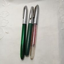 Lot of 3 Vintage Sheaffer Fountain Pens Untested picture