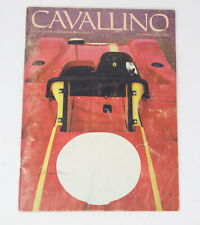 Cavallino magazine number 4 March/April 1979 Ferrari 312 P 121 LM Superamerica picture