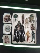 Vintage Star Wars The Empire Strikes Back Puffy Stickers/Darth Vader/Boba Fett picture
