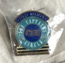 Princess Cruises Pin The Captains Circle First Officer Badge Sealed picture