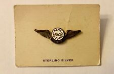 Home Front WWII AWS Army Air Force Civilian Aircraft Spotter Wings WIN-0117 picture