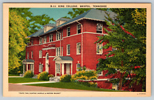 King College Bristol Tennessee Western Photo Courtesy c1940s Vintage Postcard picture