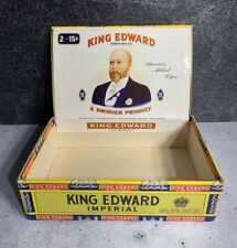 King Edward The Seventh Imperial Cigar Box - Mild Tobaccos - 2 for 15¢ picture