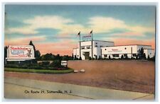 c1940s Stockholm Restaurant Roadside Somerville New Jersey NJ Unposted Postcard picture