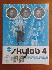 NASA space Skylab 4 Original 11x8.5 Size RARE Booklet With Launch 11/16/73 Cancl picture