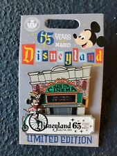 Disneyland 65th Anniversary 65 Years of Magic  Main Street Cinema LE Pin picture