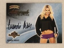 2014 Bench Warmer Hockey Brandie Moses Autograph Card #33 Benchwarmer picture