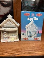 1994 Precious Moments Sugar Town General Store Christmas Flour Cannister picture