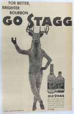 Vintage 1956 OLD STAGG Bourbon Whiskey Newspaper Print Ad picture