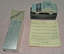1970/80's AC Spark Plug PREMIUM Aluminum Car/Quartz Clock by ALCRAFT, Box, Paper picture