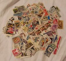 Pile of Vintage Old USA American Stamps c 1940s To 1970s Loose Used US Stamps picture