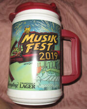 MUSIKFEST BETHLEHEM PA Plastic Soda BEER MUG w/ LID 2019 by WHIRLEY YUENGLING picture