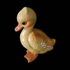 Lefton 1960s Ceramic Yellow Duckling Figurine Easter - Japan Vintage picture