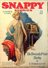 Snappy Stories Pulp 1st series Mar 1925 Vol. 89 #1 VG picture