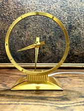 Vintage Mid Century Jefferson Golden Hour Electric Clock  - MCM / Refurbished picture