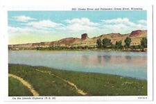 Green River, Wyoming c1950's palisades, on Lincoln Highway picture