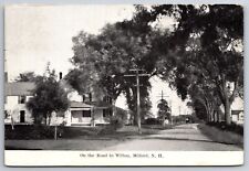 Milford NH~Residential Homes on the Road to Wilton~Frank Swallow~1910 Postcard picture