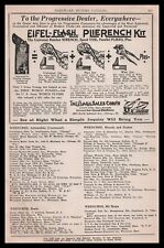 1928 The Flash Sales Corp Chicago Joseph Eifel Plierench Ratchet Wrench Print Ad picture