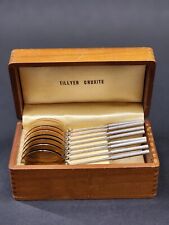 Vintage Tillyer Cruxite Optometrist Lense Demosttating Unit In Original Wood Box picture