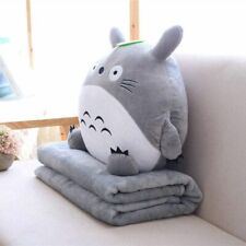 3 In 1 Multifunction Totoro Plush Toy Soft Pillow with Blanket Totoro Hand Warm# picture