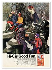 Hi-C Orange Drink Good Fun Kids & Clown Vintage 1972 Full-Page Magazine Ad picture