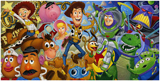 Disney Fine Art Limited Edition Canvas Cast of Toys-Toy Story-Tim Rogerson picture
