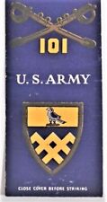 1932-1941 US Army 101st Cavalry Matchbook Cover - Excellent Condition picture